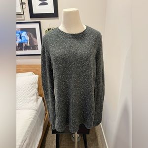 Velvet by Graham & Spencer Caroleena Sweater, Heathered Gray, MEDIUM